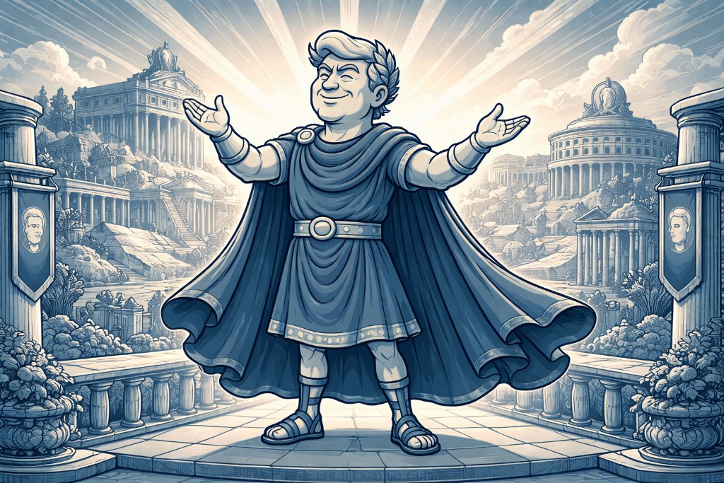 Empire of Trumpius – Illustration Banner